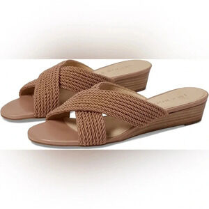 NIB Jack Rogers Dolphin Mini Wedge Heels
